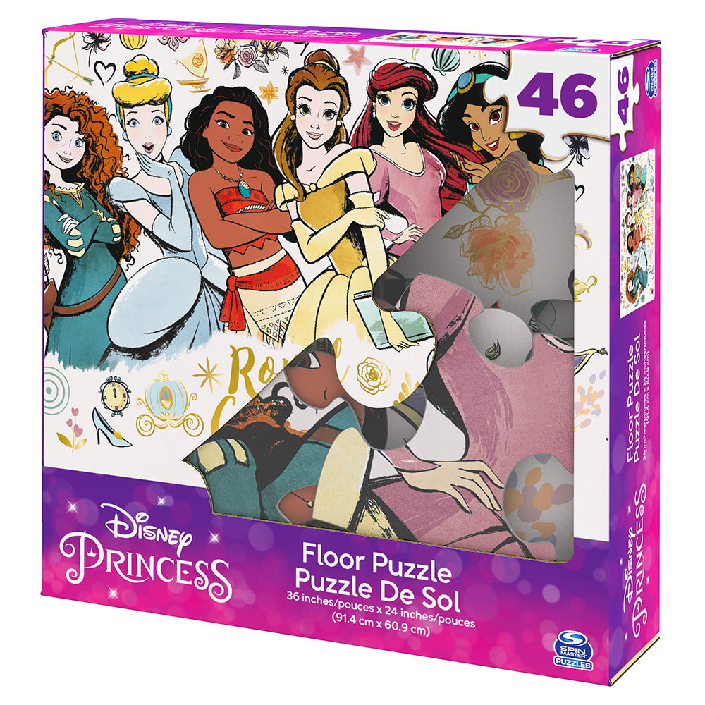 SPINMASTER CASSE-TÊTE DE PLANCHER 46 PIÈCES - PRINCESSE DISNEY #6062349