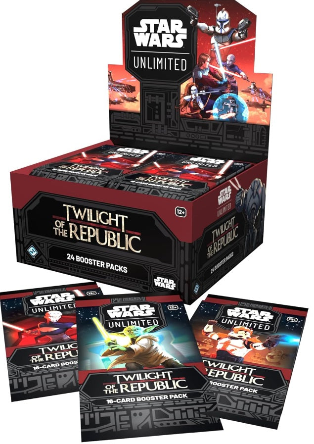 STAR WARS UNLIMITED - TWILIGHT OF THE REPUBLIC BOOSTER ASST