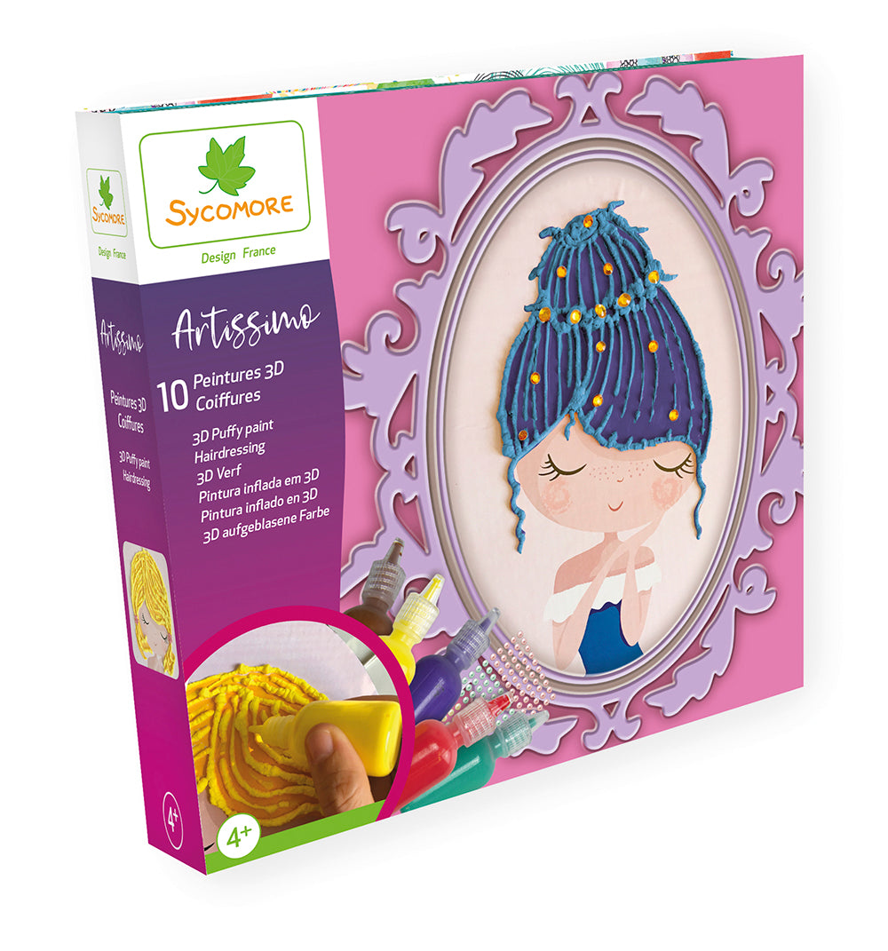 ARTISSIMO- 10 TABLEAUX - PEINTURE 3D COIFFURE