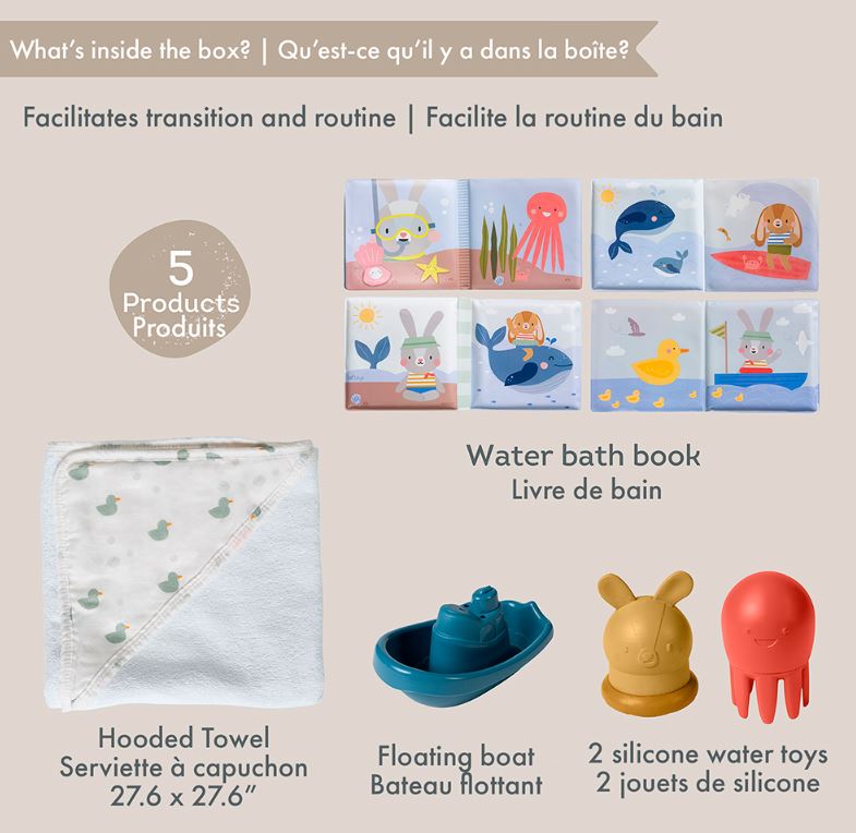TAF TOYS - ENSEMBLE POUR LE BAIN