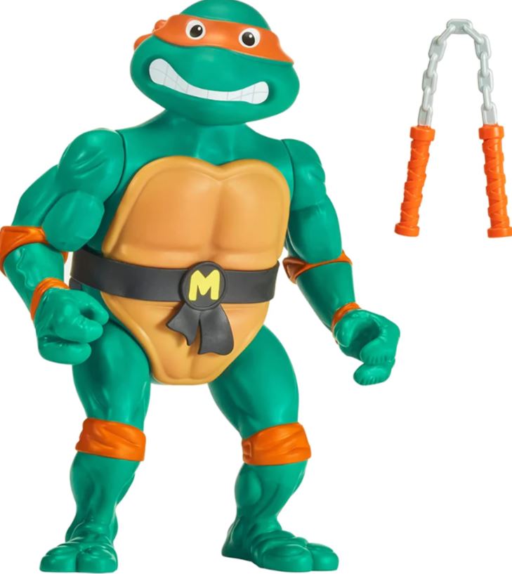 TEENAGE MUTANT NINJA TURTLES - MICHELANGELO 12" ACTION FIGURE