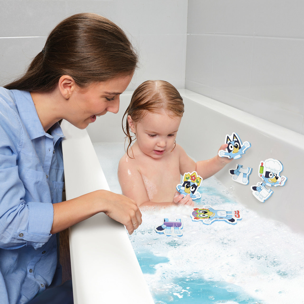 JOUET DE BAIN CASSE-TÊTE - BLUEY