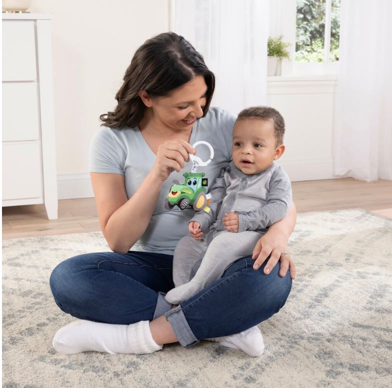 LAMAZE - FARM FRIEND RATTLE (TRACTOR OR LAMB) ASST