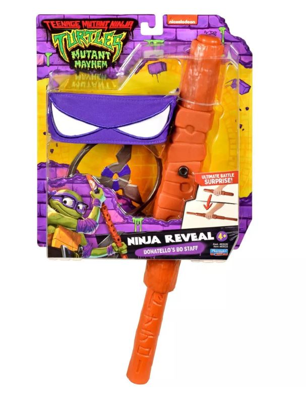 TORTUES NINJA - ENSEMBLE BÂTON DE DONATELLO