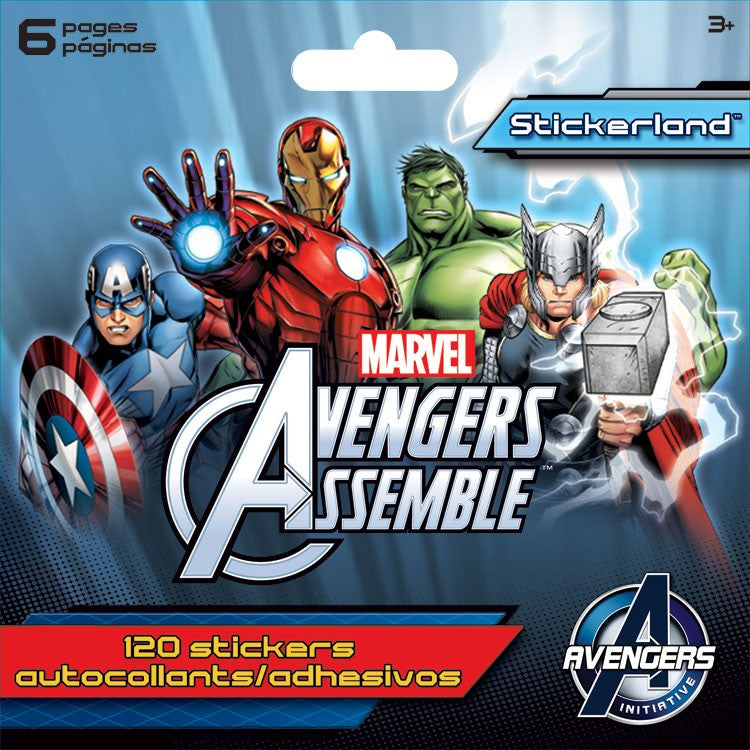 AVENGERS STICKERS - MINI BOOKLET - 6 PAGES