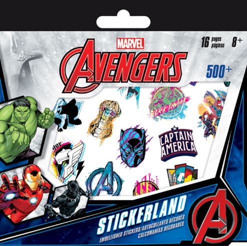 AUTOCOLLANTS MARVEL - LIVRET DE 16 PAGES