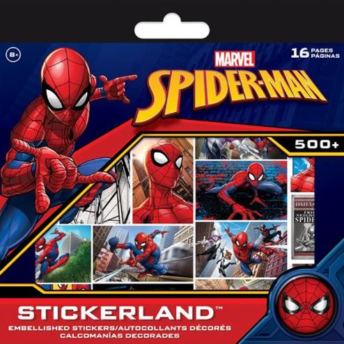 SPIDER-MAN STICKERS - 16-PAGE ALBUM