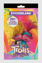 LIVRET D'AUTOCOLLANTS TROLLS - 4 PAGES