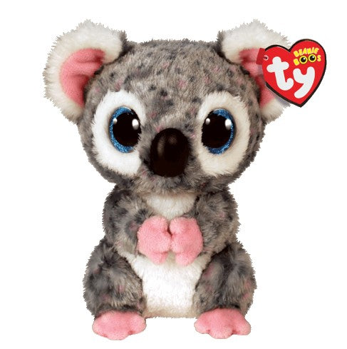 PELUCHE TY BEANIE BOOS - KARLI KOALA GRIS PETIT 6"