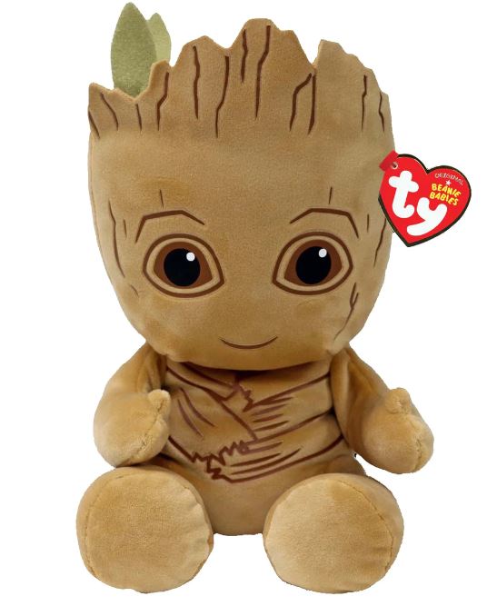 TY MARVEL SOFT PLUSH - GROOT MEDIUM 13"