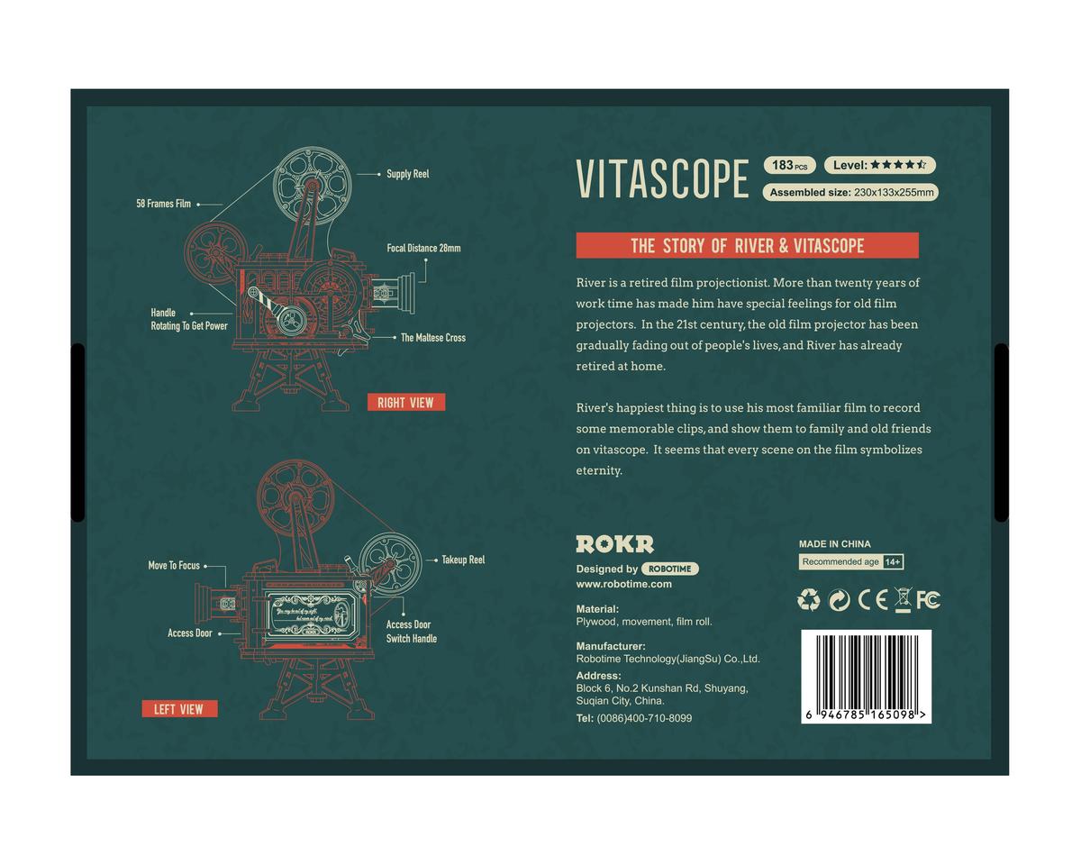 DIY CRAFT - WOODEN MECHANICAL GEARS - VITASCOPE