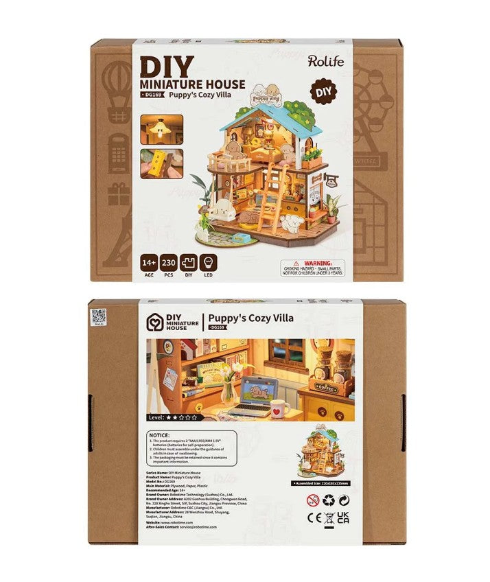 DIY HOUSE - COZY PUPPY VILLA