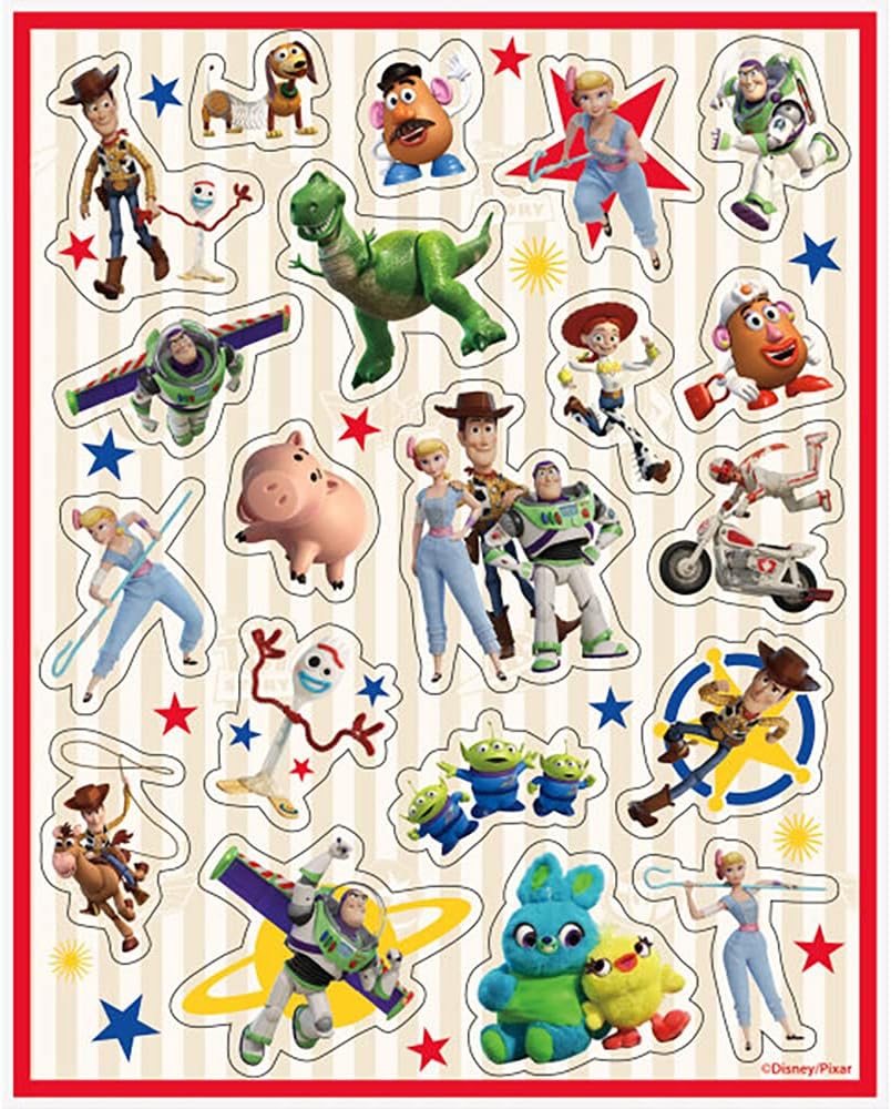 TOY STORY 4 STICKERS (4 SHEETS)