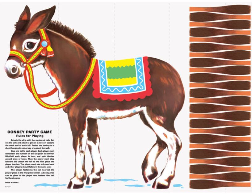 PIN THE TAIL ON THE DONKEY