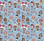 PAPIER EMBALLAGE L.O.L. SURPRISE 30" X 5 PIEDS