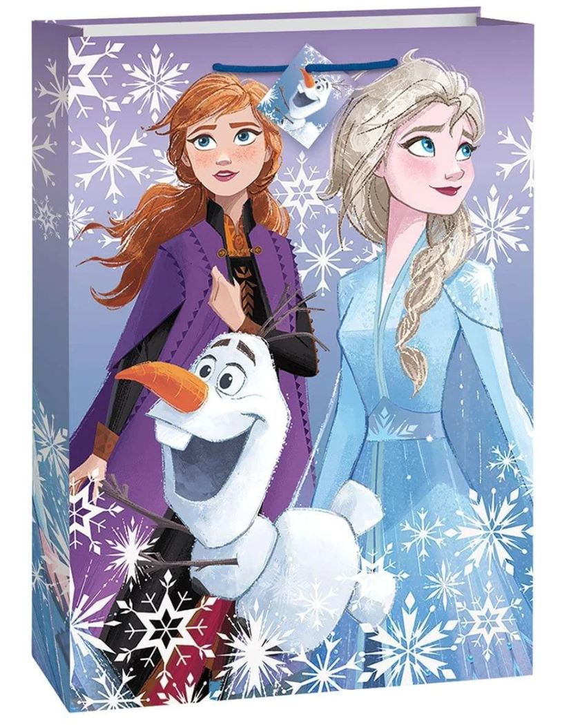 LARGE GIFT BAG - FROZEN 2 - 13.75 X .25 X 22.25 IN