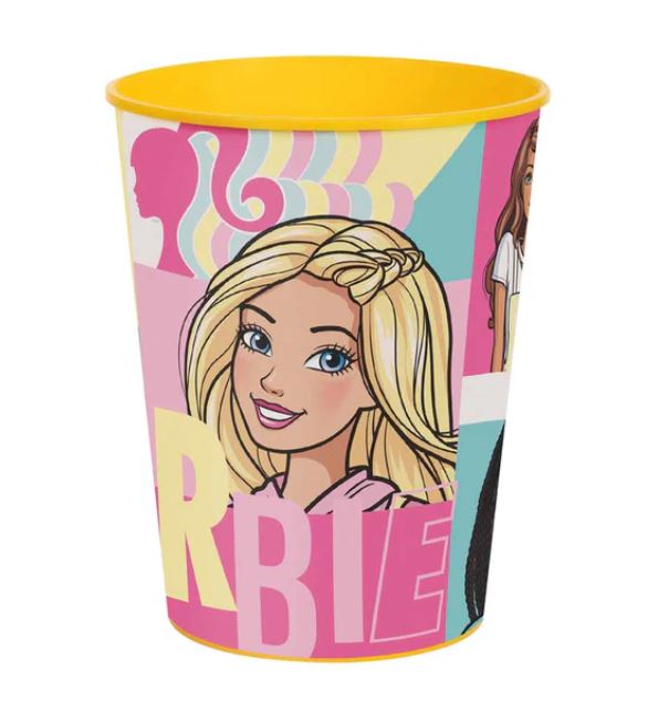 16 OZ PLASTIC CUP - BARBIE