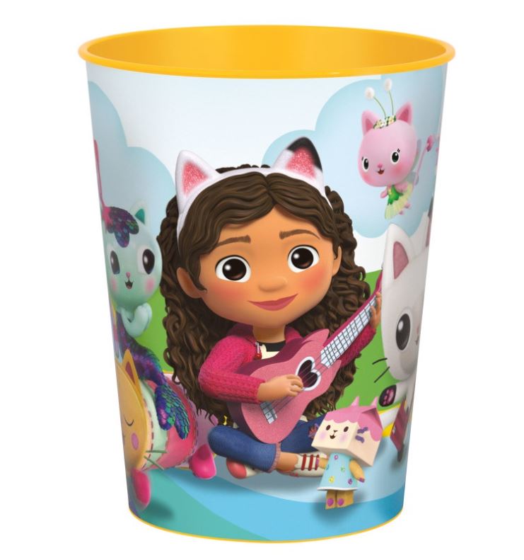 VERRE EN PLASTIQUE 16 OZ - GABBY'S DOLLHOUSE