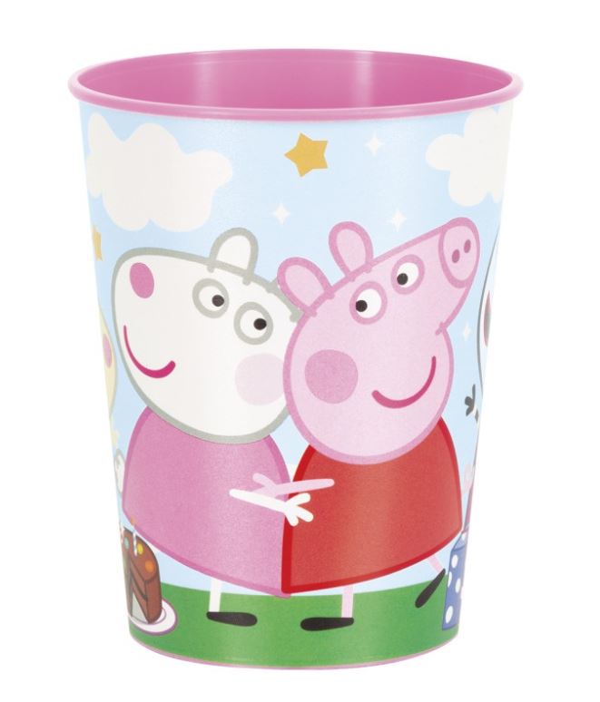 PLASTIC CUP 16 OZ - PEPPA PIG