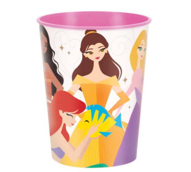 16 OZ PLASTIC CUP - DISNEY PRINCESSES