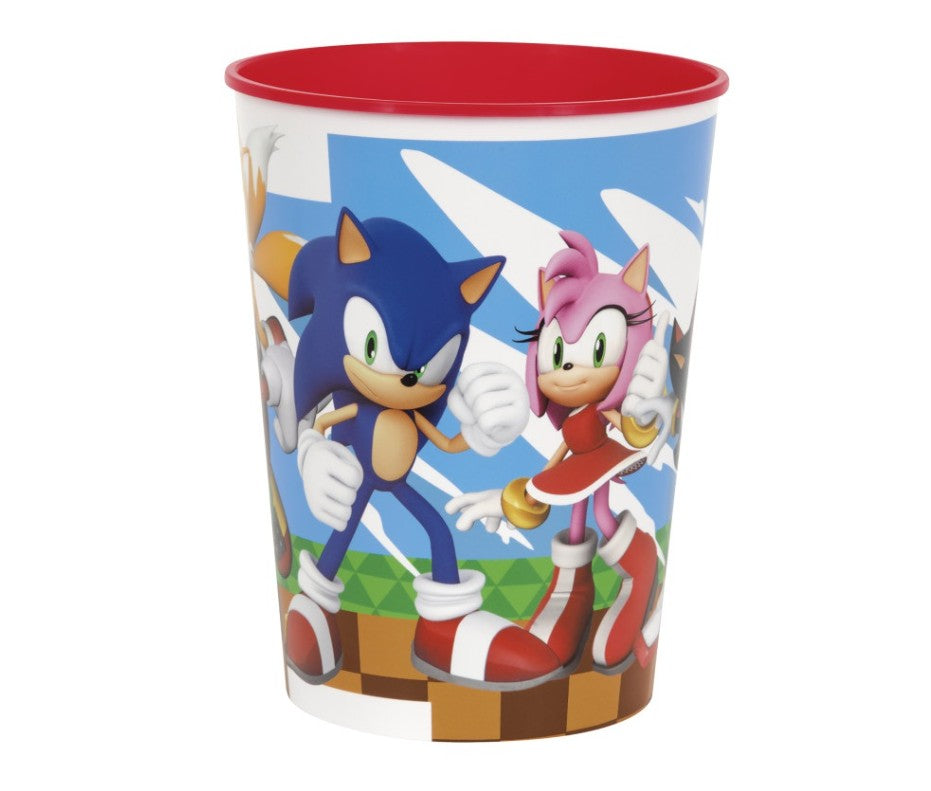 PLASTIC CUP 16 OZ - SONIC THE HEDGEHOG