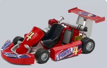 VÉHICULE GO-KART MOULÉ SOUS PRESSION ASST