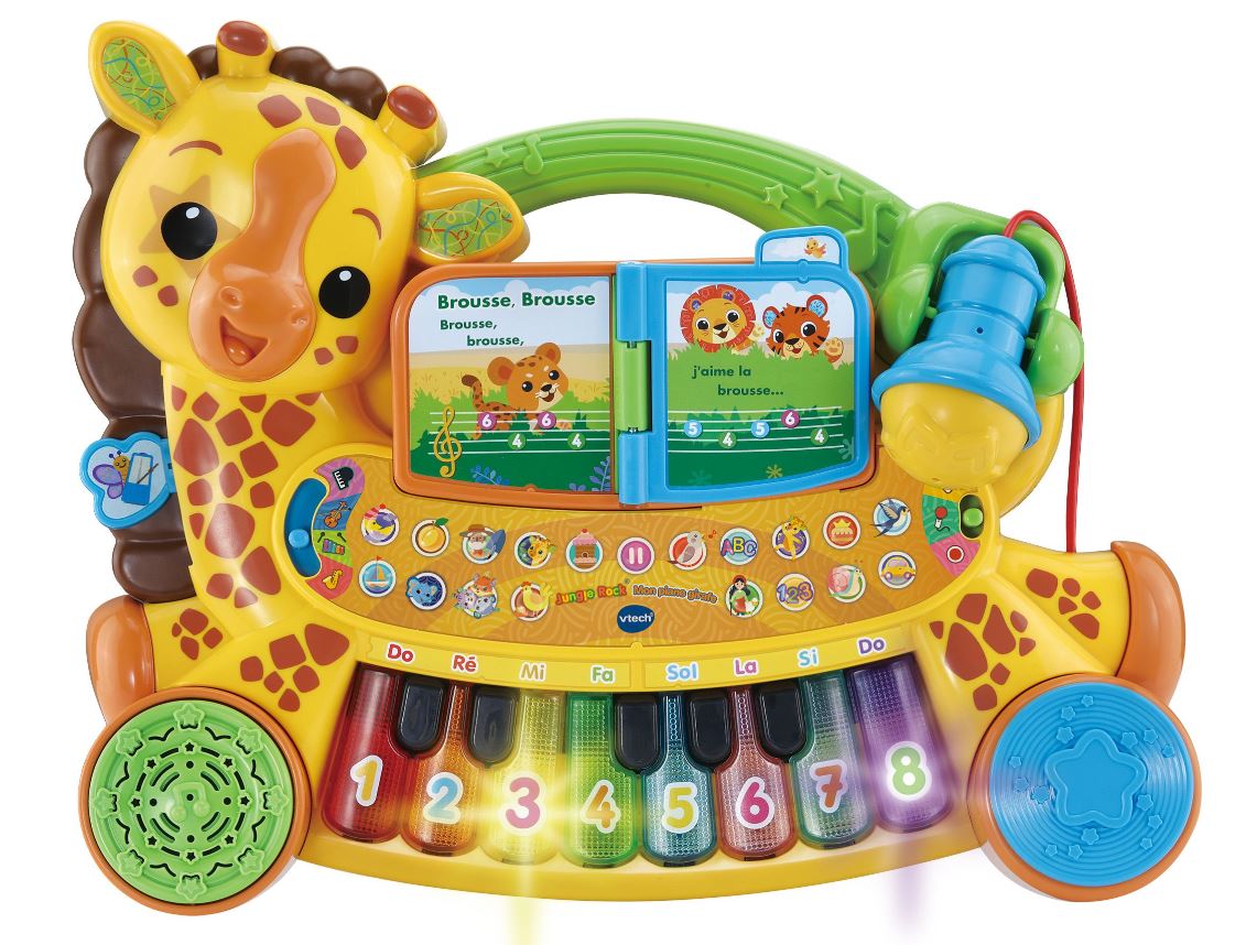 VTECH - JUNGLE ROCK MON PIANO GIRAFE VERSION FRANÇAISE
