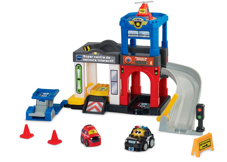 VTECH - TUT TUT BOLIDES SUPER CENTRE DE SECOURS INTERACTIF