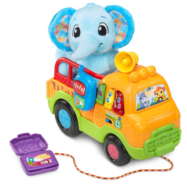 VTECH - INTERACTIVE SOS ELEPHANT TRUCK (PULL TOY)