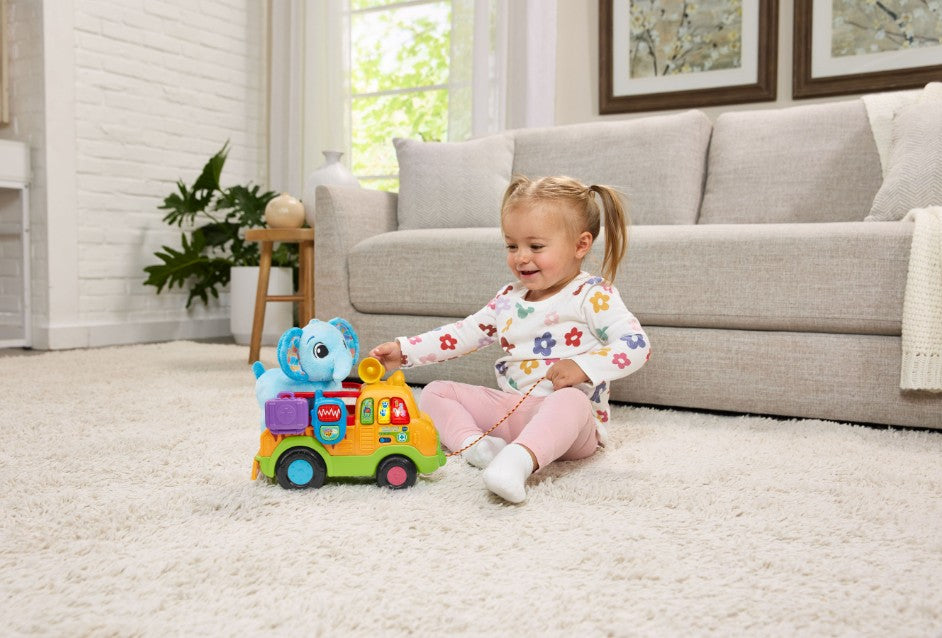 VTECH - INTERACTIVE SOS ELEPHANT TRUCK (PULL TOY)