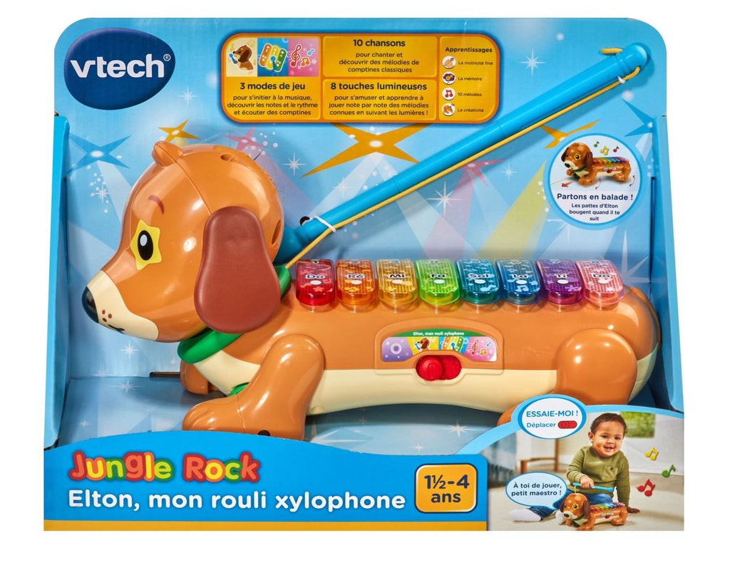 VTECH - ELTON, MON ROULI XYLOPHONE JUNGLE ROCK
