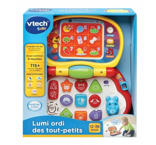 VTECH - LUMI ORDI DES TOUT-PETITS