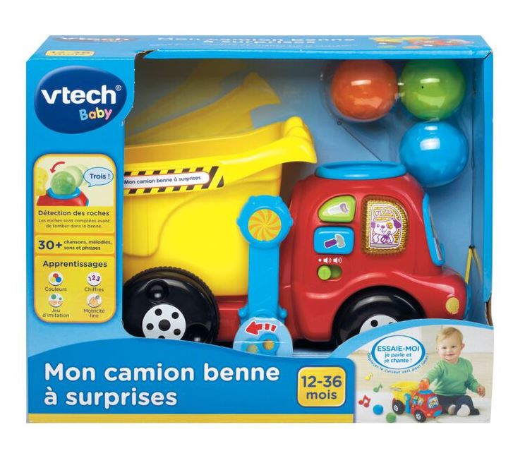 VTECH - MY SURPRISE DUMPER (PULL TOY)