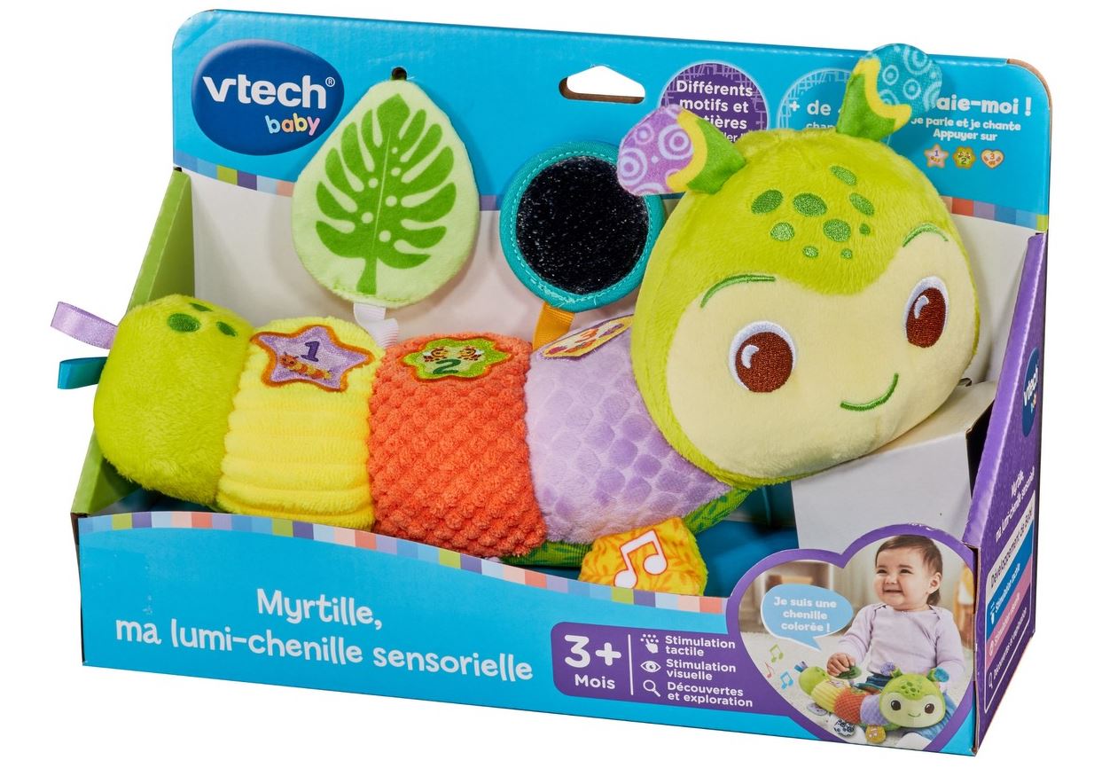 VTECH - MYRTILLE, MA LUMI-CHENILLE SENSORIELLE