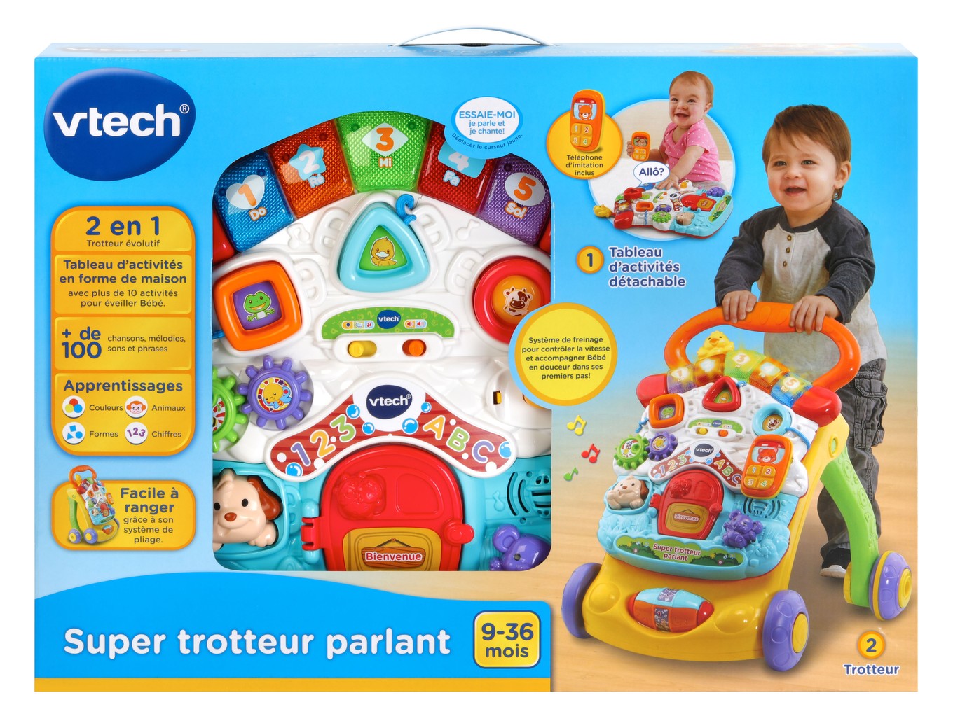 VTECH - SUPER TROTTEUR PARLANT