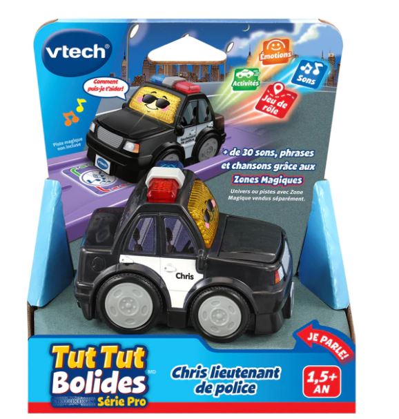 VTECH - TUT TUT BOLIDES CHRIS POLICE CAR