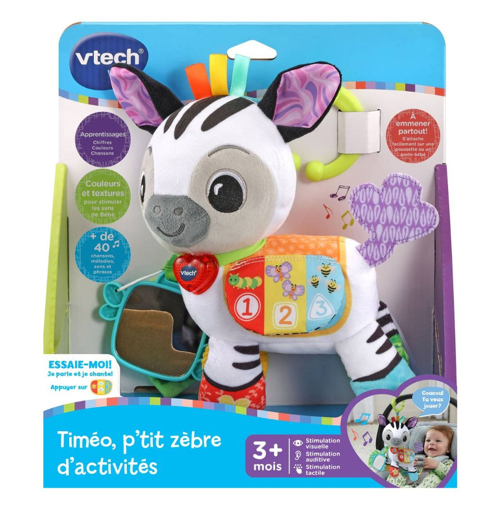 VTECH - TIMÉO P'TIT ZÈBRE D'ACTIVITÉS