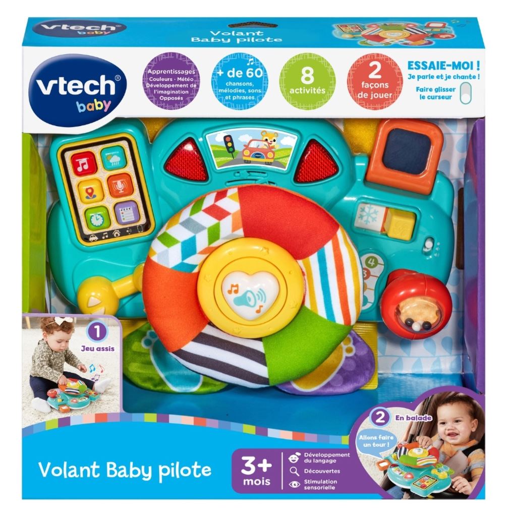 VTECH - VOLANT BABY PILOTE
