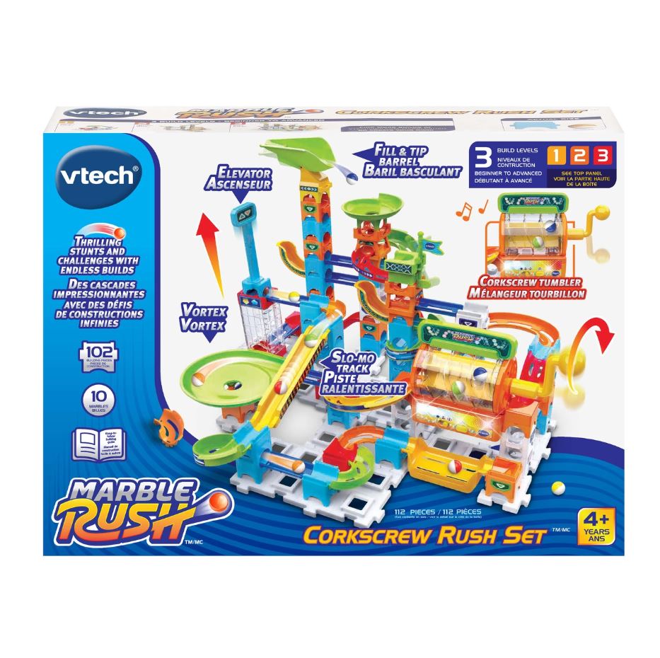 VTECH - ENSEMBLE DE MARBLE RUSH CORKSCREW RUSH SET