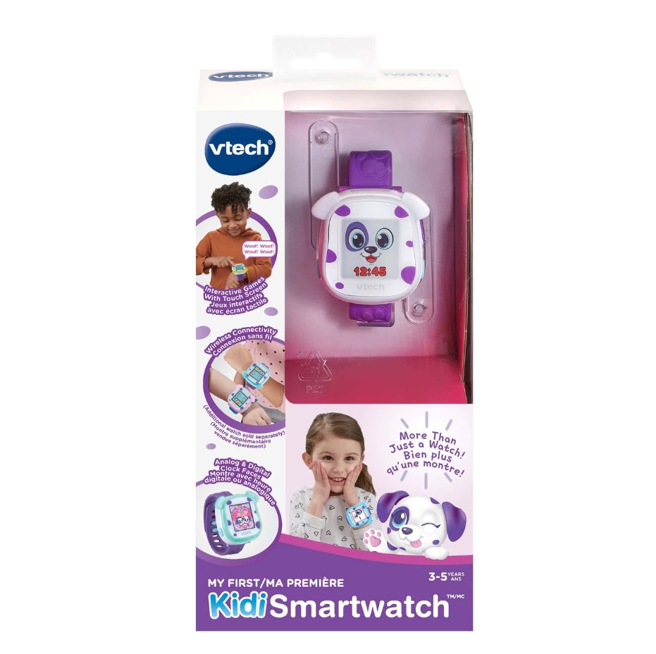 VTECH - MY FIRST KIDI SMARTWATCH - PURPLE