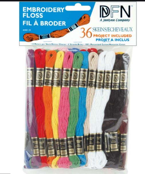 EMBROIDERY FLOSS FOR FRIENDSHIP BRACELETS