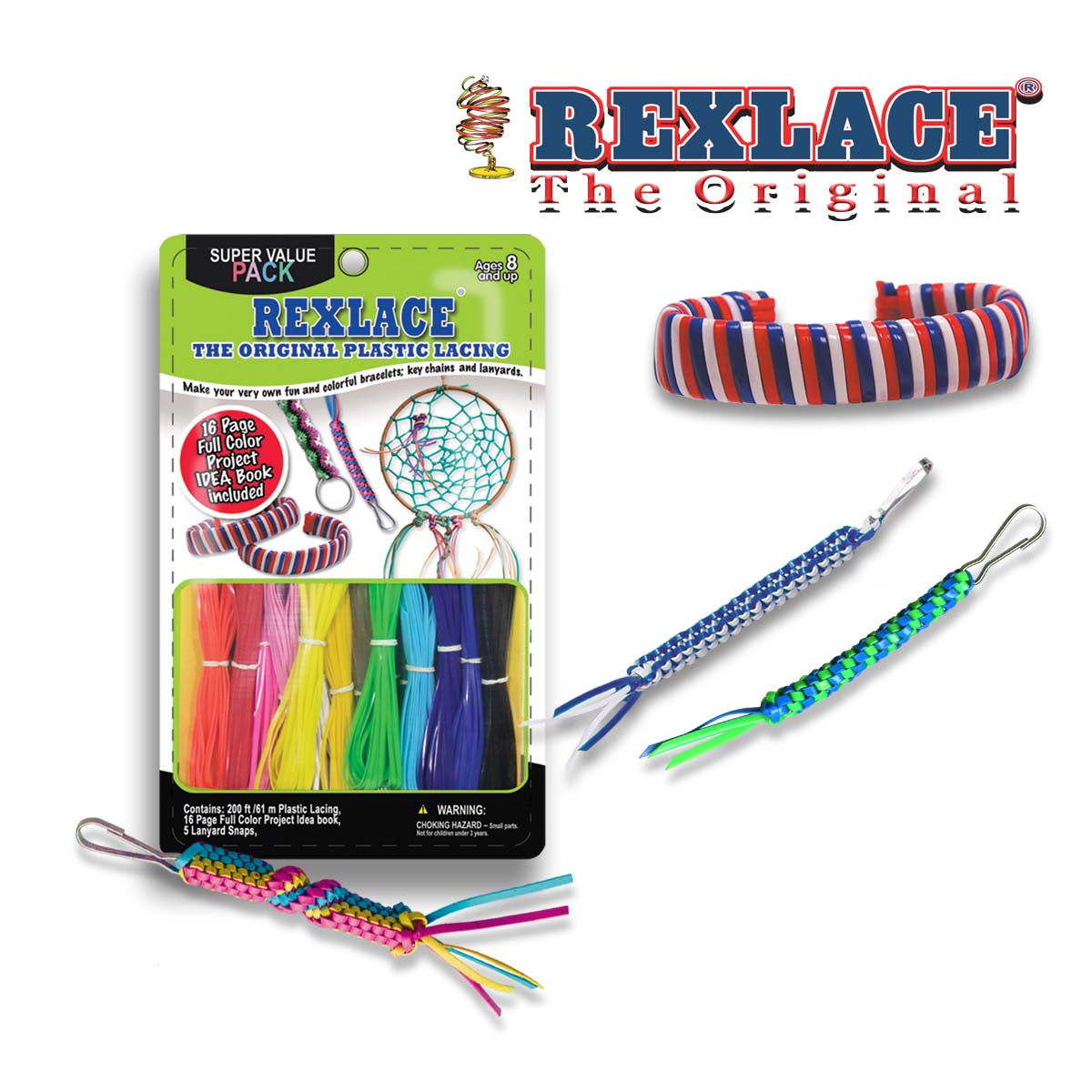ASSORTED PLASTIC SCOUBIDOU STRINGS