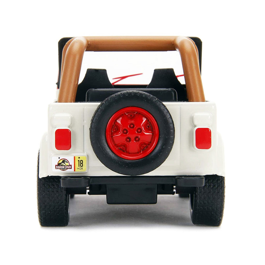 VÉHICULE - JEEP WRANGLER JURASSIC PARK 1:32