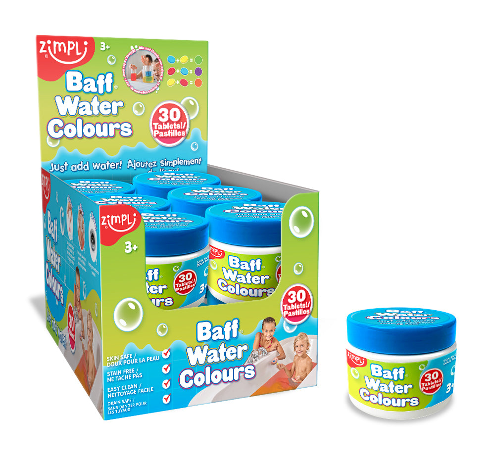 ZIMPLI - BAFF PASTILLES DE BAIN COLORÉES